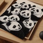 Panda Party Art Print