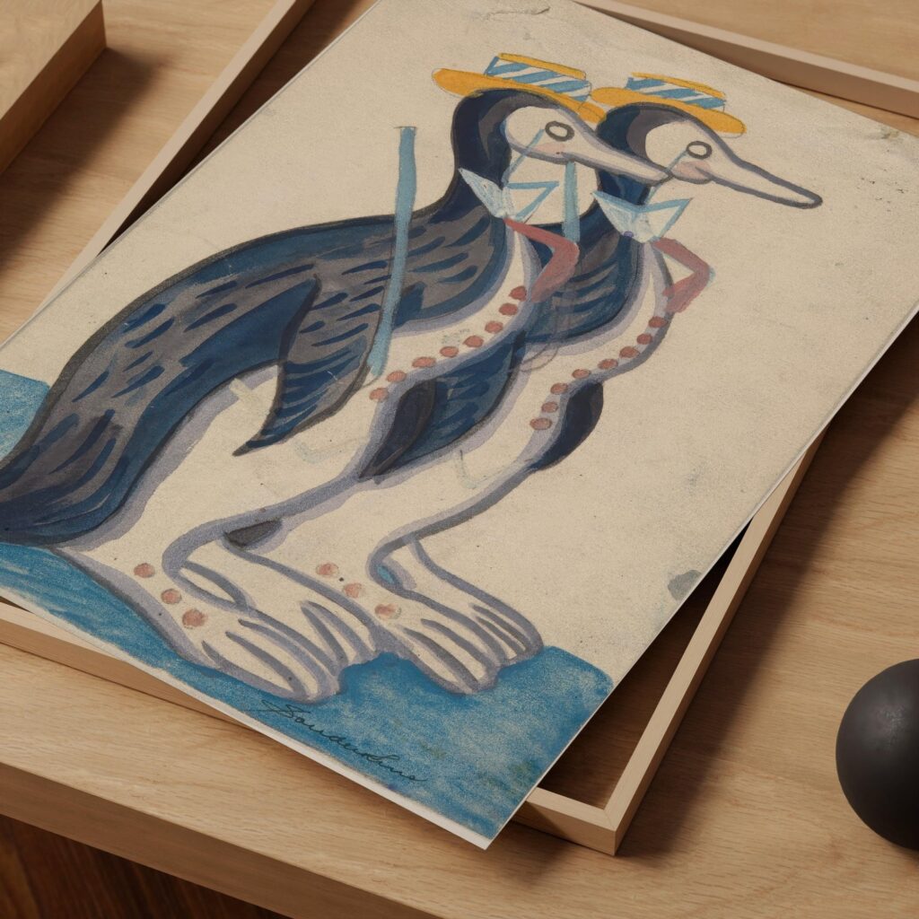 Penguin Aristocrat Art Print