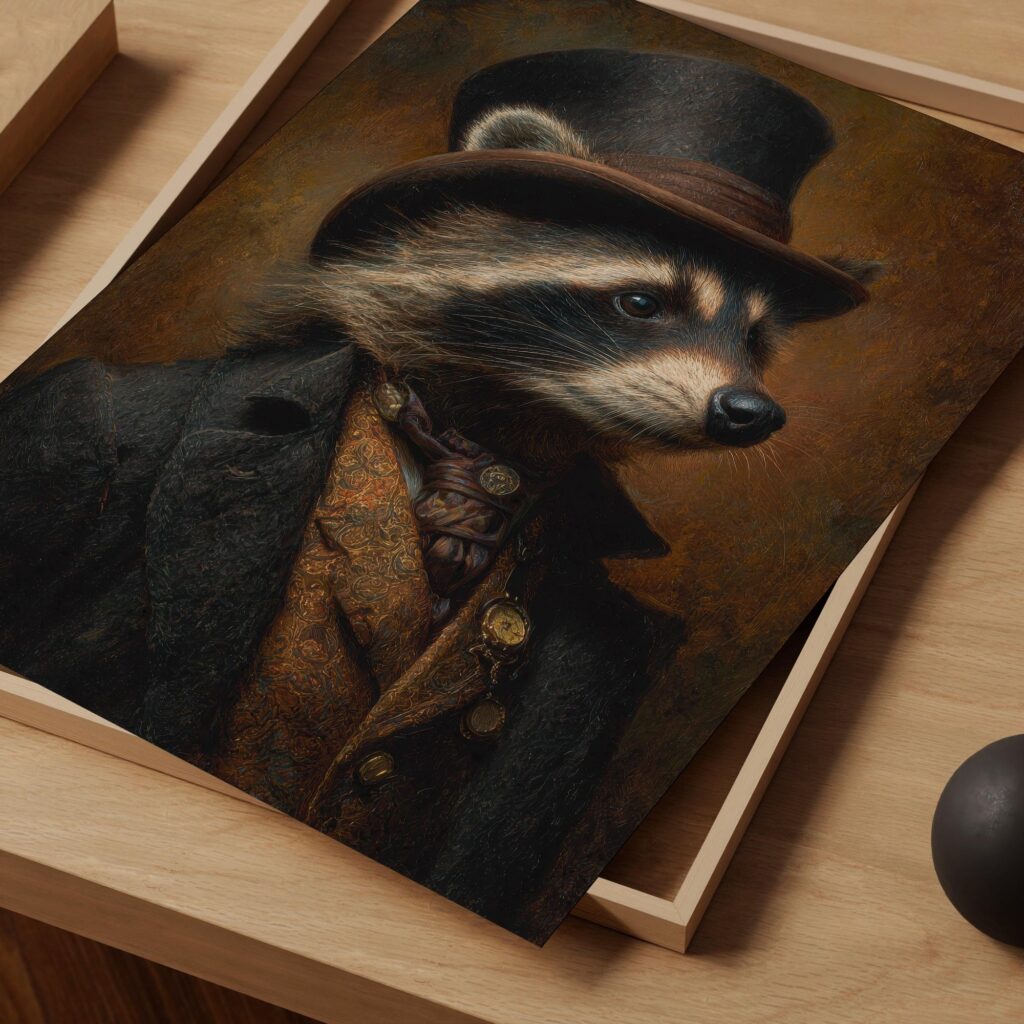 Raccoon Wall Art