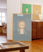 Safari Animals Sports Nursery Art Prints