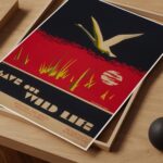 Save Our Wildlife Vintage Wall Art