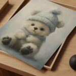 Teddy Bear Nursery Print