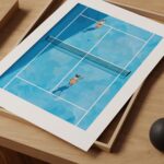 Tennis Dogs Print