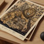 The Lion and The Rat Art Print