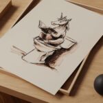 Unicorn Bathroom Art Print