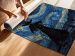 Van Gogh Starry Night Cowgirl Print