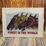 Vintage Horse Racing Print