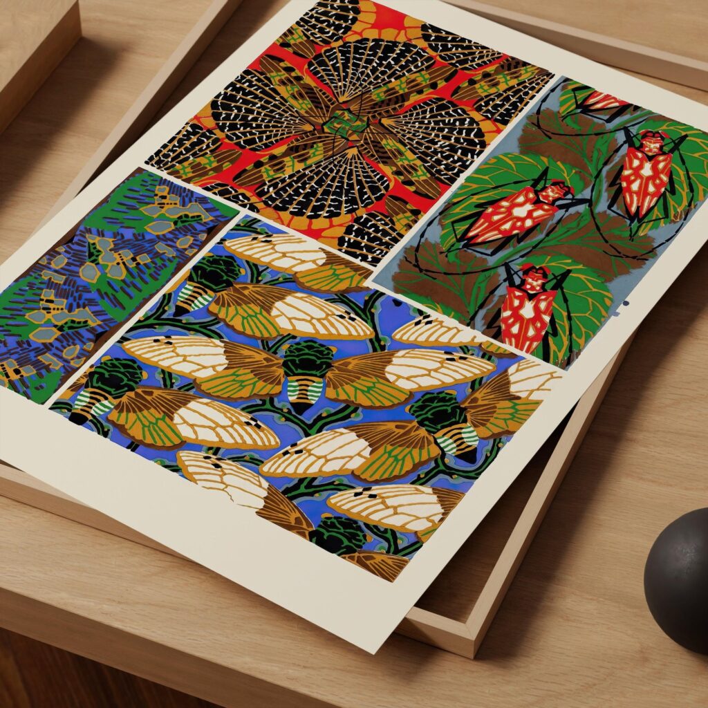 Vintage Insect Print