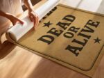 Wanted Dead Or Alive Sign Print