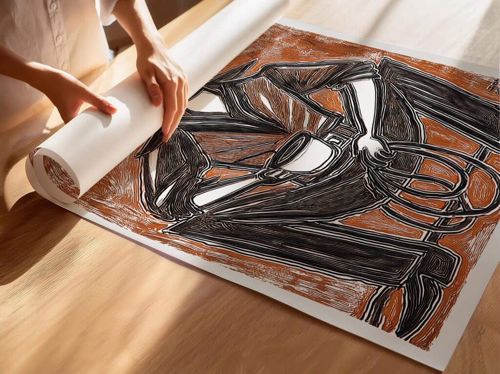 Western Cowboy Coffee Print