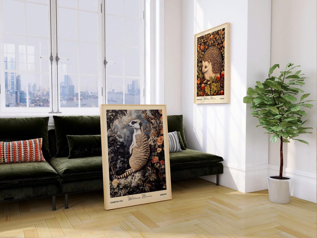 William Morris Animal Print Set