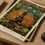 William Morris Beaver Print