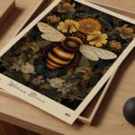 William Morris Bee Art Print