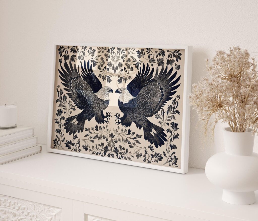 William Morris Eagle Print