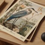 William Morris Heron Art Print