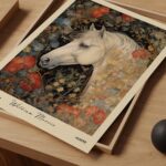 William Morris Horse Print