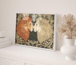 William Morris Lion Art Print