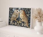 William Morris Owl Art Print
