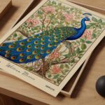 William Morris Peacock Art Print