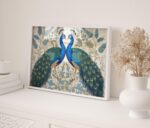 William Morris Peacock Poster