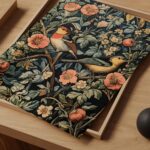 William Morris Sparrows Art Print