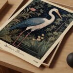 William Morris Stork Print