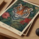 William Morris Tiger Art Print