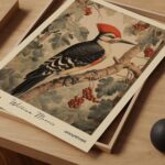William Morris Woodpecker Print