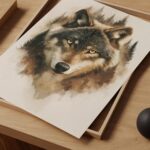 Wolf Forest Animal Wall Art