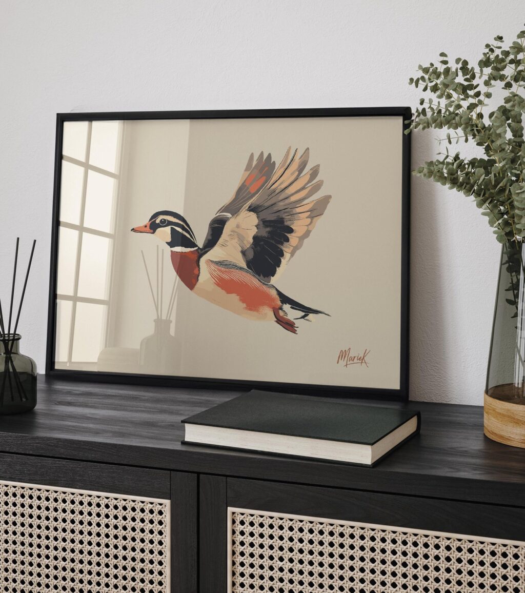 Wood Duck Wall Art