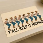 Y'all Line Dancing Wall Art