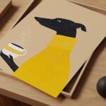 Yellow Dog Coffee Print
