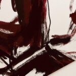 Abstract Cowgirl Silhouette Art Print