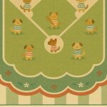 Baseball Dogs Print