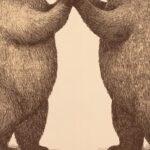 Bear Love Balloon Print