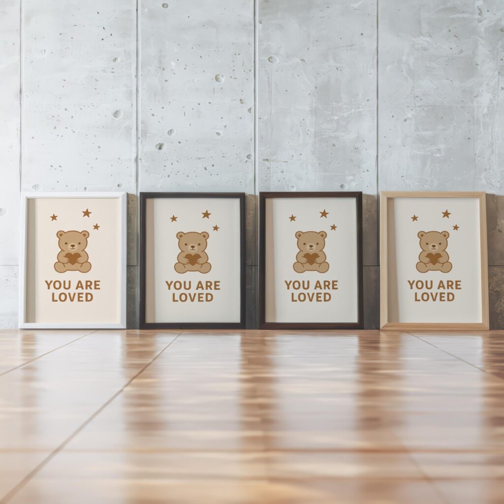 Bear Nursery Art Prints