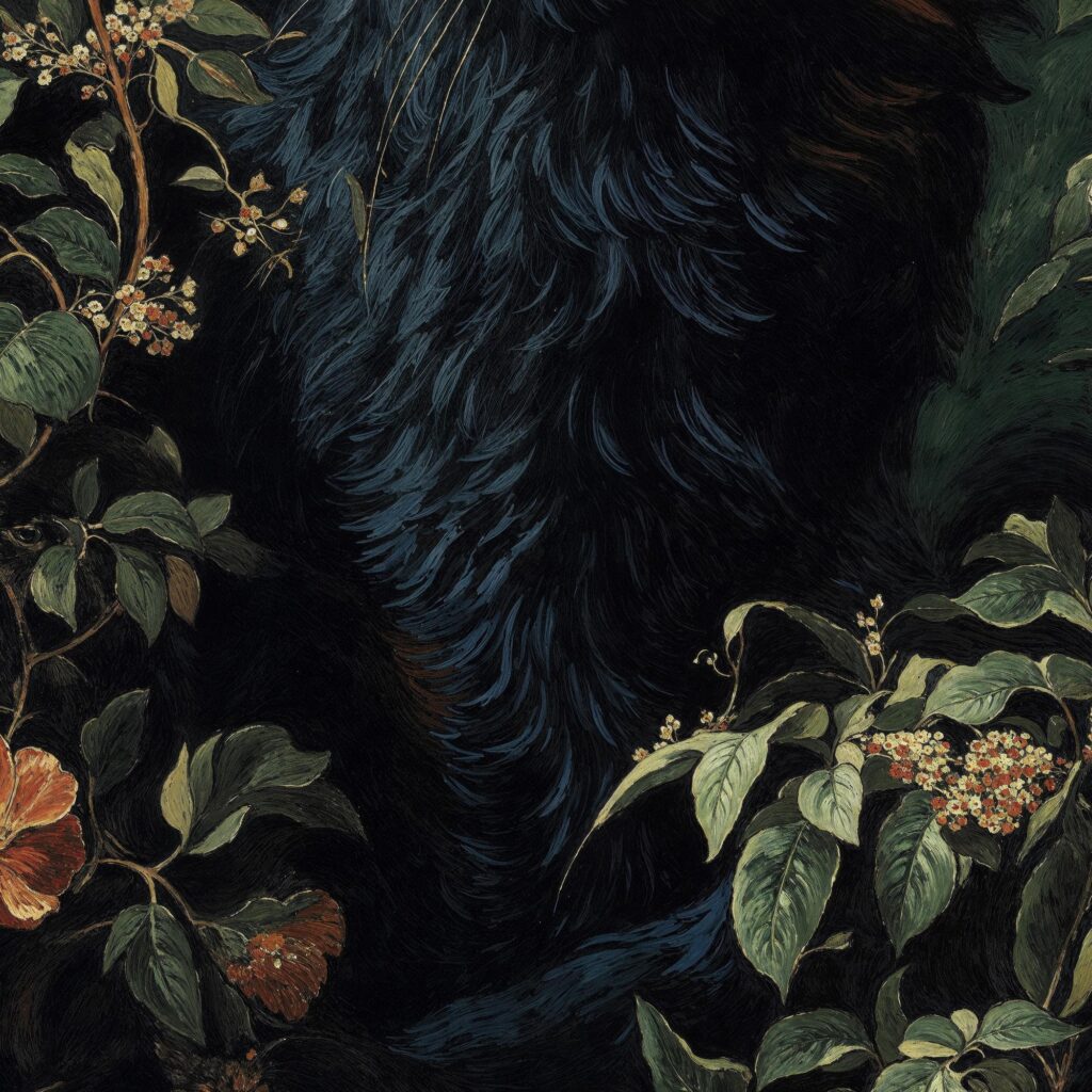 Black Cat Art Print