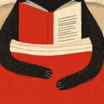 Book Cat Print