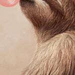 Bubblegum Sloth Wall Art