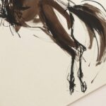 Bucking Bronco Western Horse Poster