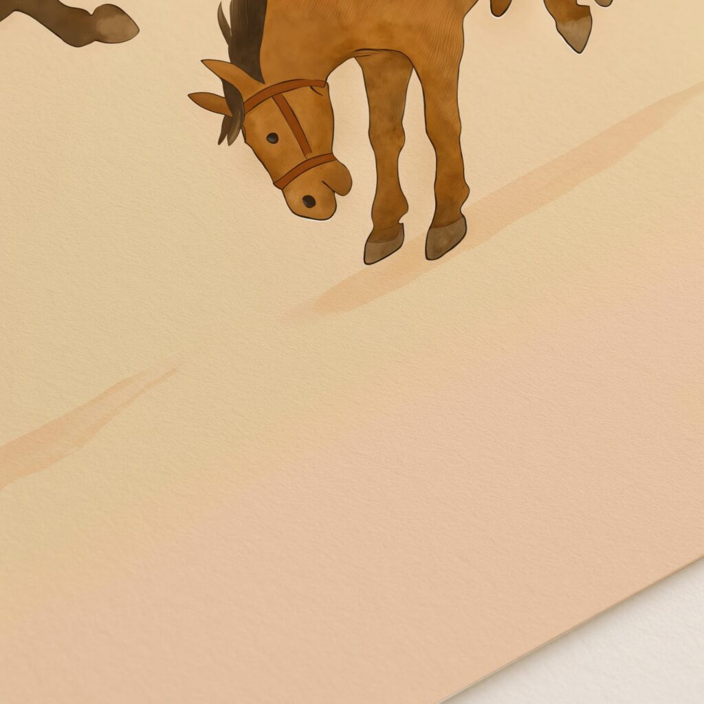 Bucking Broncos Wall Art