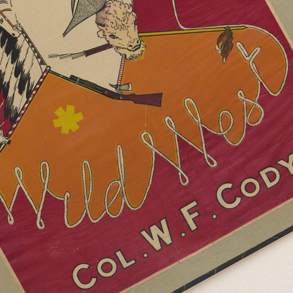 Buffalo Bill Wild West Poster Print