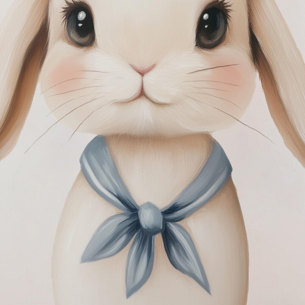 Bunny Nursery Print