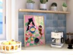 Cat and Dog Baking Print