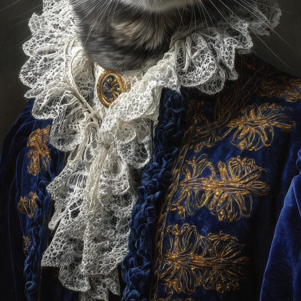 Cat Victorian Renaissance Wall Art