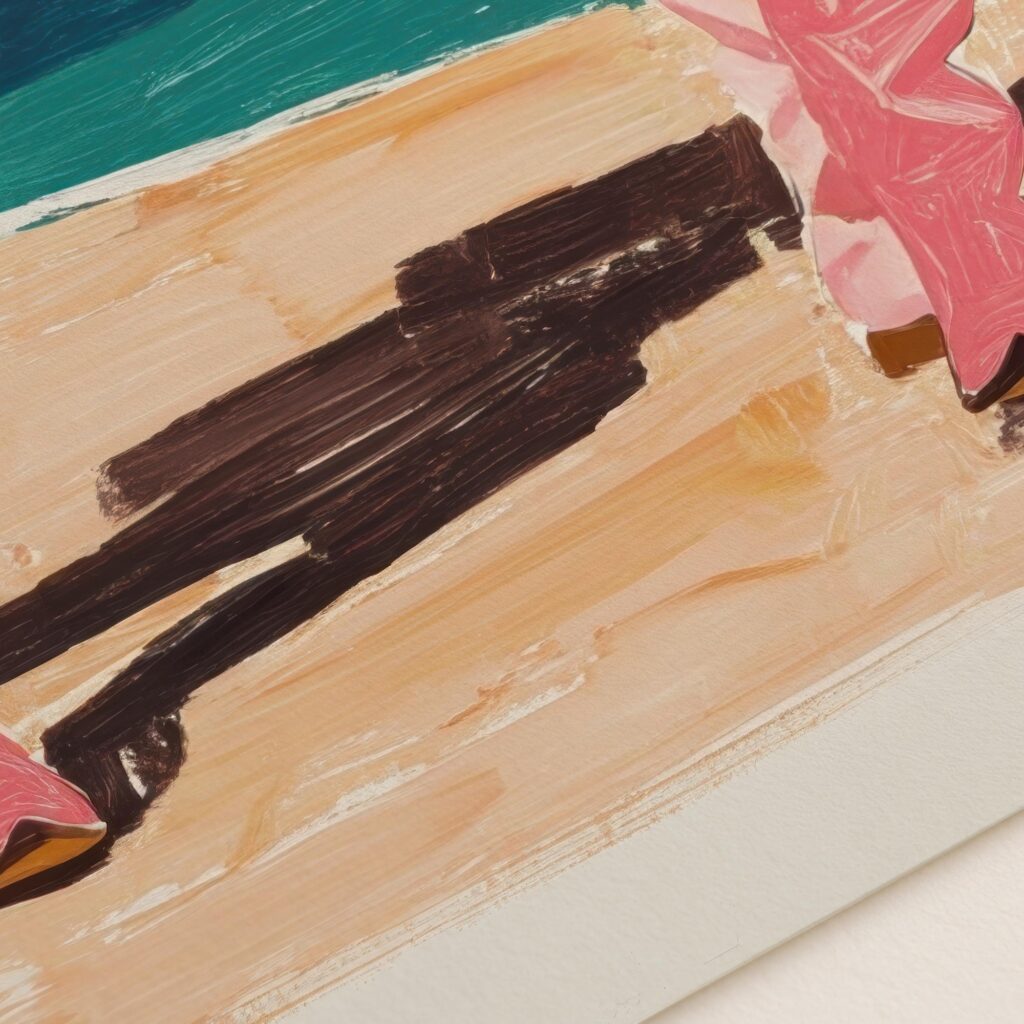 Coastal Cowgirl Print