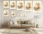 Coastal Cowgirl Still Life Print