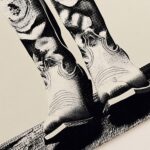 Cowgirl Boots Print