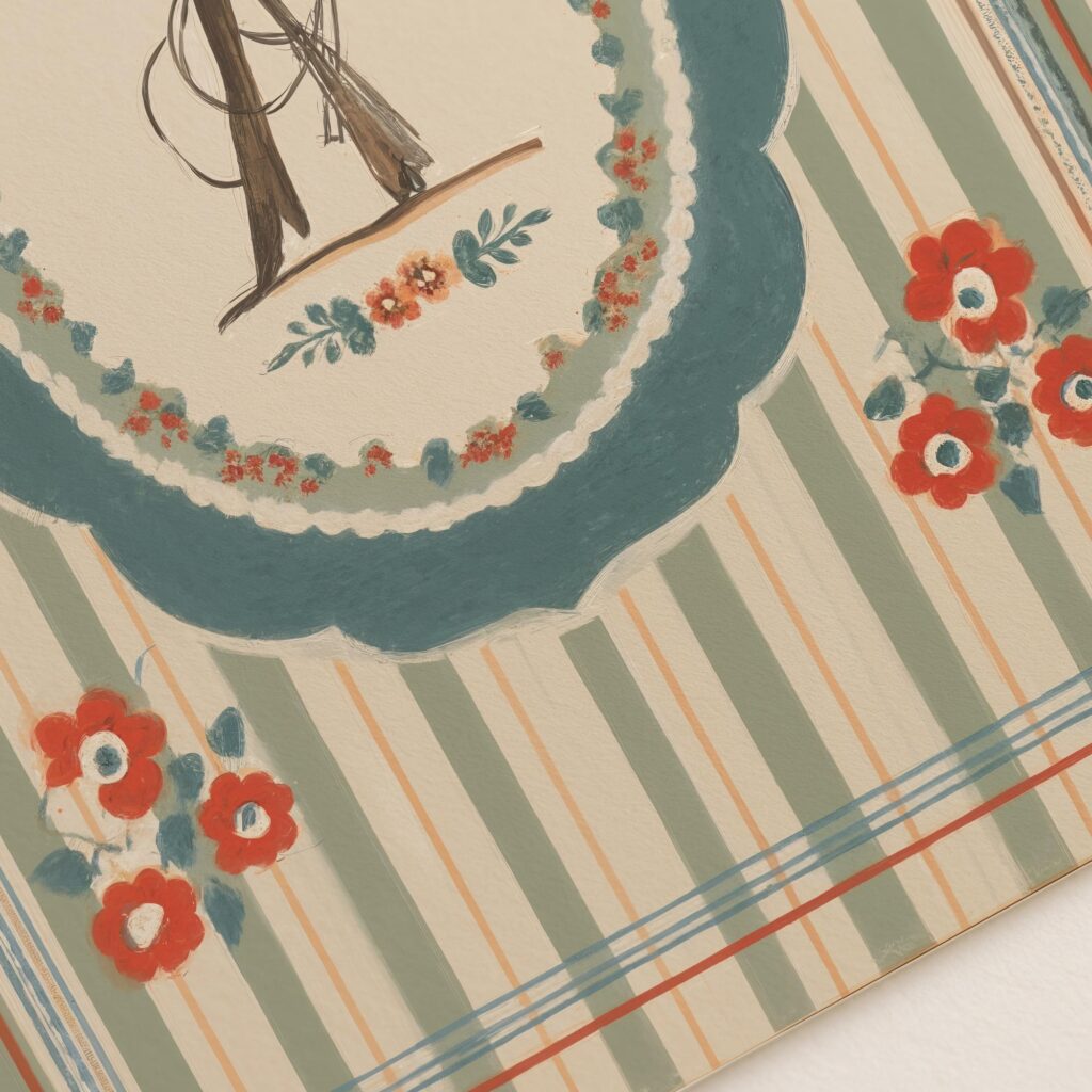 Cowgirl Floral Print
