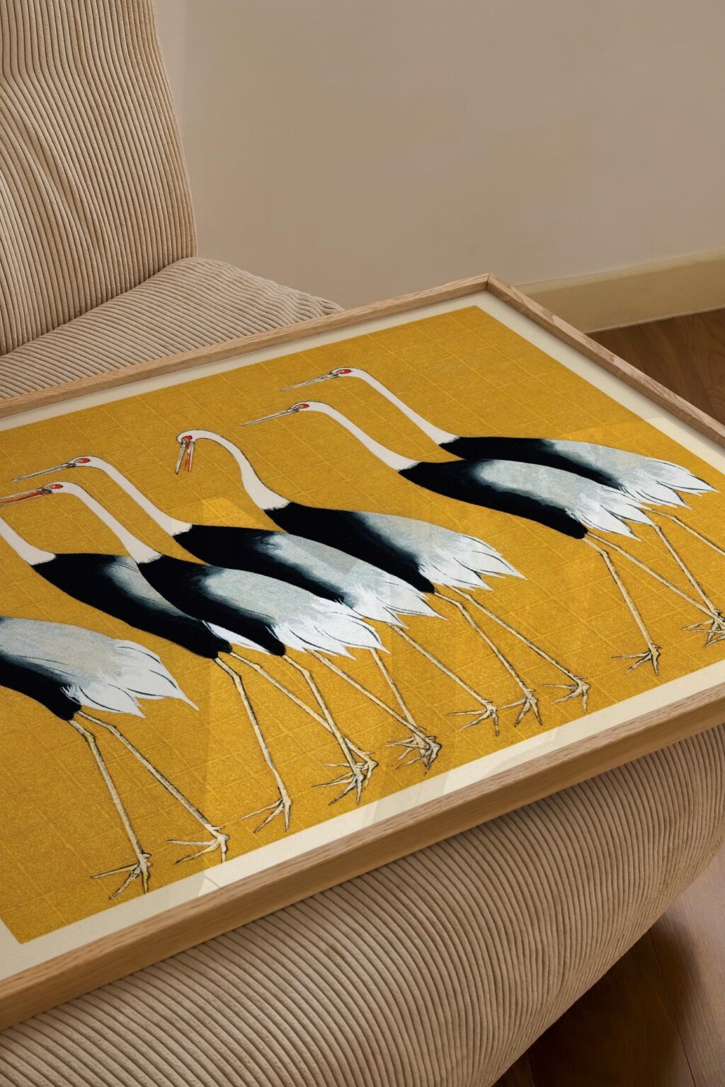 Crane Birds Wall Art
